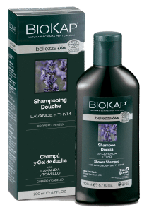 Shampooing douche bio naturel à la lavande