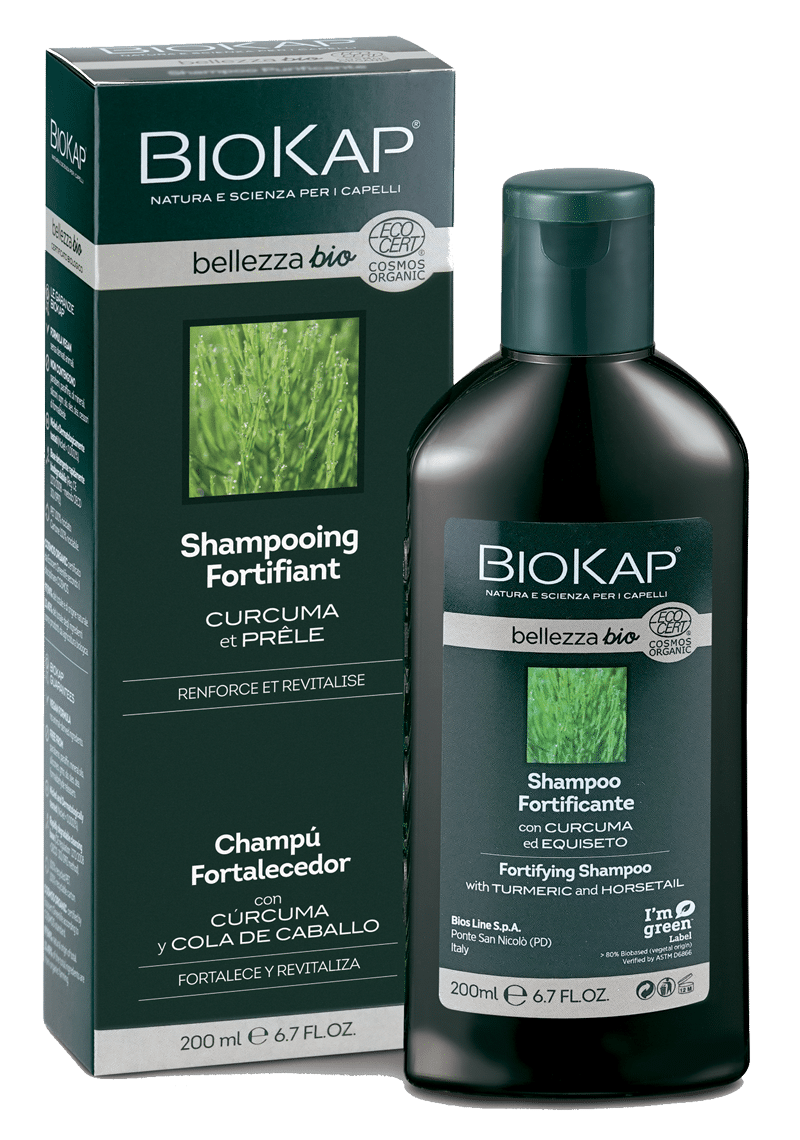 Shampooing fortifiant bio aux ingrédients naturel pour la beauté et le volume de vos cheveux
