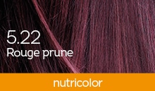 Coloration Naturelle Nutricolor pour cheveux 5.22