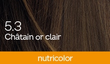 Coloration Naturelle Nutricolor pour cheveux 5.3