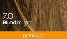 Coloration Naturelle Nutricolor pour cheveux 7.0
