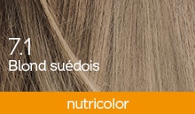 Coloration Naturelle Nutricolor pour cheveux 7.1