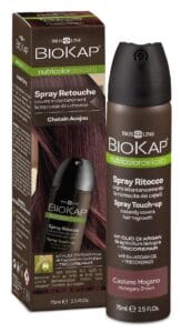 Spray retouche coloration pour racines et cheveux blancs