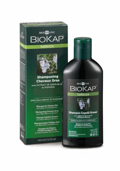 Shampoing naturel contre les cheveux gras bellezza biokap