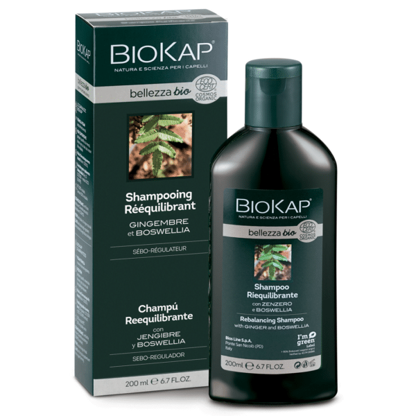 Shampooing Bio rééquilibrant cheveux gras